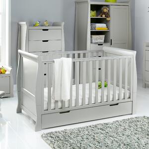 Obaby Stamford Classic Cot Bed Warm Grey