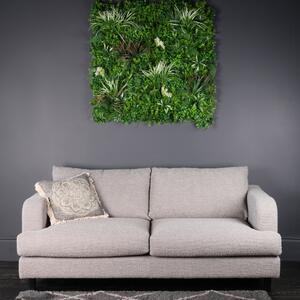Mixed Grass Living Wall Panel 100cm x 100cm Green