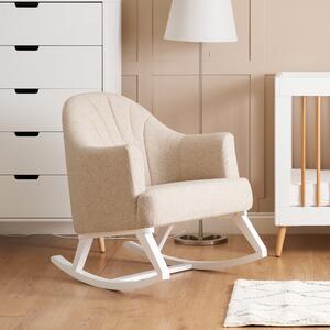 Obaby Round Back Rocking Chair Oatmeal