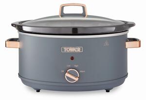 Tower Cavaletto 6.5 Litre Slow Cooker Grey