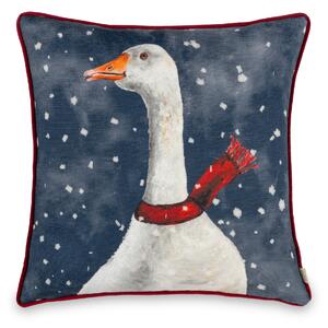 Christmas 43cm Polyester Animal Cushion | Goose Hare Sheep | Roseland