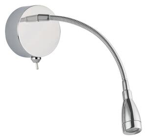 Searchlight 9917CC LED Modern Chrome LED Wall Light