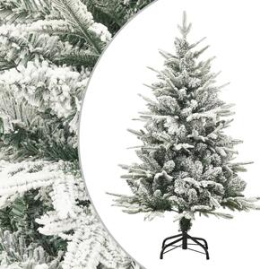 Artificial Christmas Tree LED&Ball Set&Flocked Snow 120cm PVC&PE