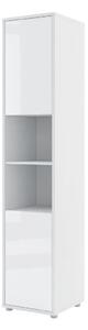 Teaneck High Gloss Storage Cabinet With 2 Doors In White