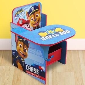 Paw Patrol Chair and Desk with Storage Bin Blue