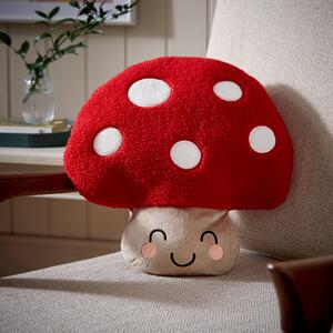 Millie the Mushroom Cushion Red