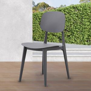 Fusion Living Oslo Plastic Dining Chair