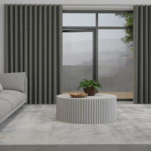 Lugano Made To Measure Curtains - Wave Ghost + FREE Track