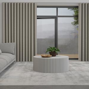 Positano Made To Measure Curtains - Wave Oatmeal + FREE Track