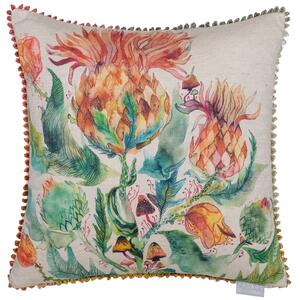 Voyage Maison Enchanting Thistle 50cm x 50cm Feather Filled Cushion Marigold