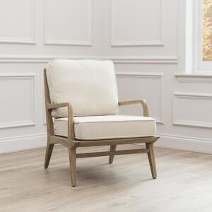 Voyage Maison Idris 80cm x 58cm Armchair Warm Wood