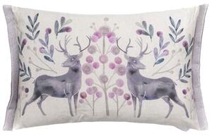 Voyage Maison Edo 40cm x 60cm Feather Boudoir Filled Cushion Violet