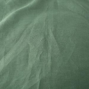 Linen bed clothing 150x200 green