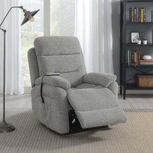 Arianna Electric Rise and Recline Armchair Light Grey