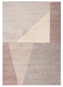 Sevilla paper white/dusty rose 160x230cm rug