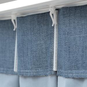 Double pinch pleat curtain