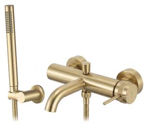 Bathroom faucet REA Lungo Grip Brush Gold