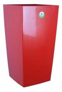 Plant pot Riviera Nuance Red 38 x 38 x 69 cm 67 L Squared