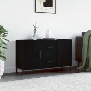 Sideboard Black 100x36x60 cm Engineered Wood