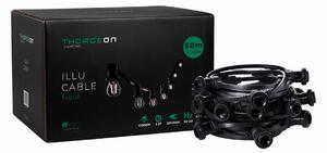 String lights Thorgeon Black 2000 W 50