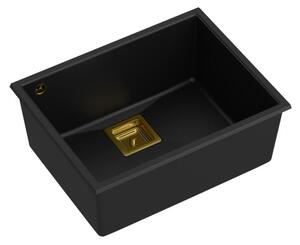 Granite sink DAVID 50 Black