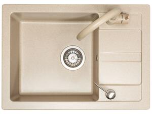 Sinks granit Nils Beige set 5in1