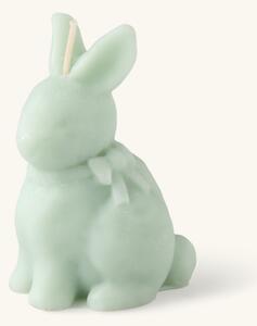 Bunny candle - Paraffin wax/cotton. - Green - Søstrene Grene