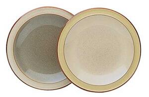 Fire Yellow Tea Plate Near Perfect