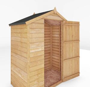 Mercia 5x3ft Overlap Apex Windowless Wooden Shed