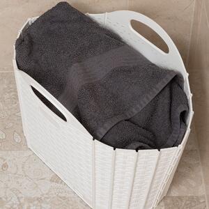 Addis 20L Fold Flat Laundry Basket White