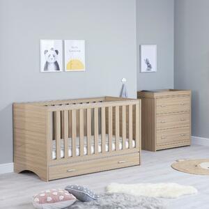 Babymore Veni 2 Piece Nursery Furniture Set Natural