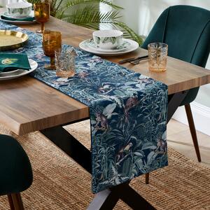 Jungle Luxe Table Runner Green