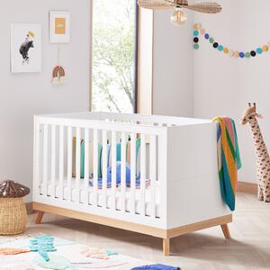 Babymore Mona Cot Bed White