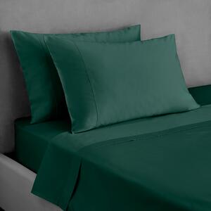 Dorma Egyptian Cotton 400 Thread Count Percale Standard Pillowcase Alpine (Green)