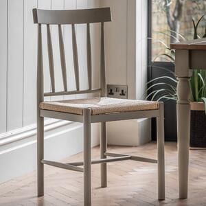 Elda Set of 2 Dining Chairs Taupe