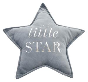 Bambino Little Star Velvet Cushion Blue