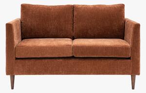 Sloucher 2 Seater Sofa in Rust