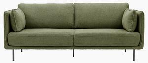 Stockton Verdant Green Boucle Sofa