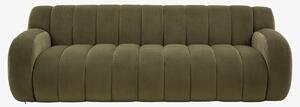 Rocco 3 Seater Sofa in Moss