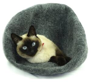 Kivikis Cat House Cocoon Grey