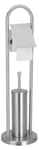 Excellent Houseware Standing Toilet Roll Holder with Toilet Brush 80 cm