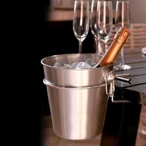 Excellent Houseware 3 Piece Champagne Chiller with Holder Stainless Steel