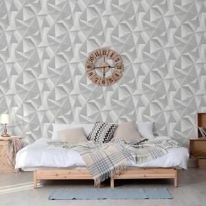 DUTCH WALLCOVERINGS Wallpaper Onyx Light Grey