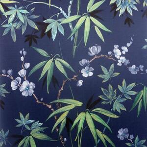 DUTCH WALLCOVERINGS Wallpaper Jasmine Garden Blue