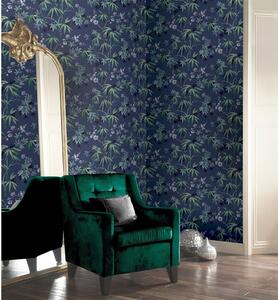 DUTCH WALLCOVERINGS Wallpaper Jasmine Garden Blue