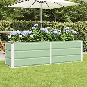 Modenza 160 x 45cm Garden Steel Planter In Green
