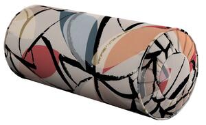 Bolster cushion with pleats