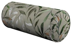 Bolster cushion with pleats