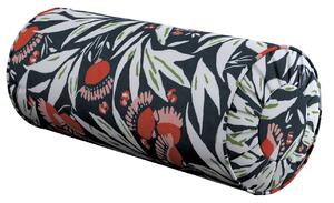 Bolster cushion with pleats
