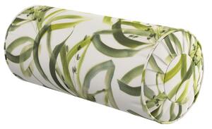 Bolster cushion with pleats